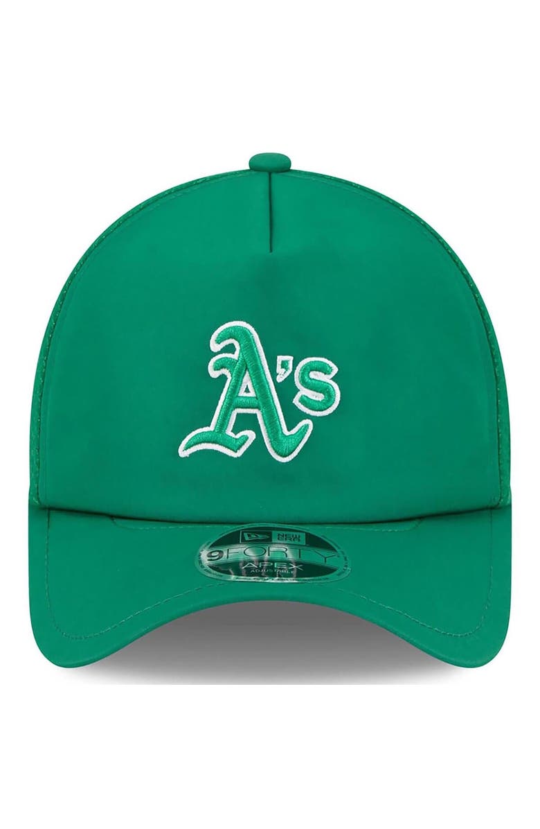 New Era Men's New Era Kelly Green Athletics 2026 Batting Practice Alternate Apex 9FORTY Adjustable Hat, Alternate, color, Kelly Green