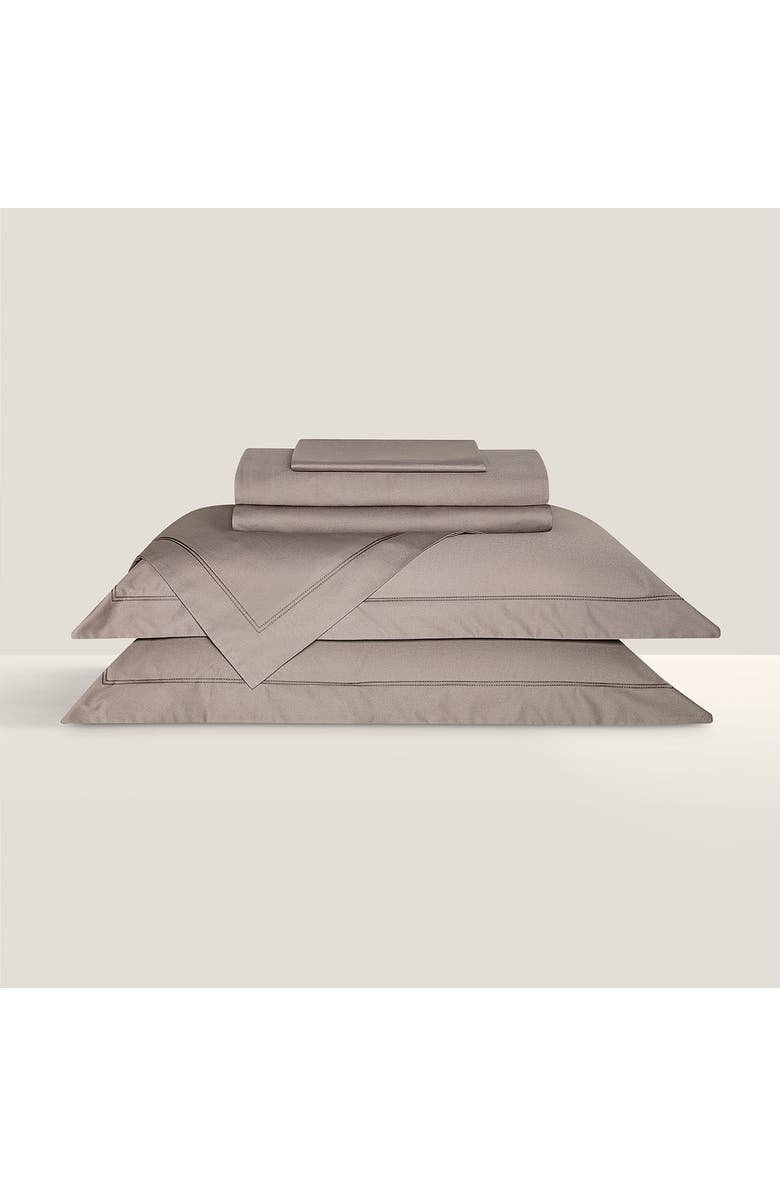 Togas Royal Flat Sheet, Main, color, Brown