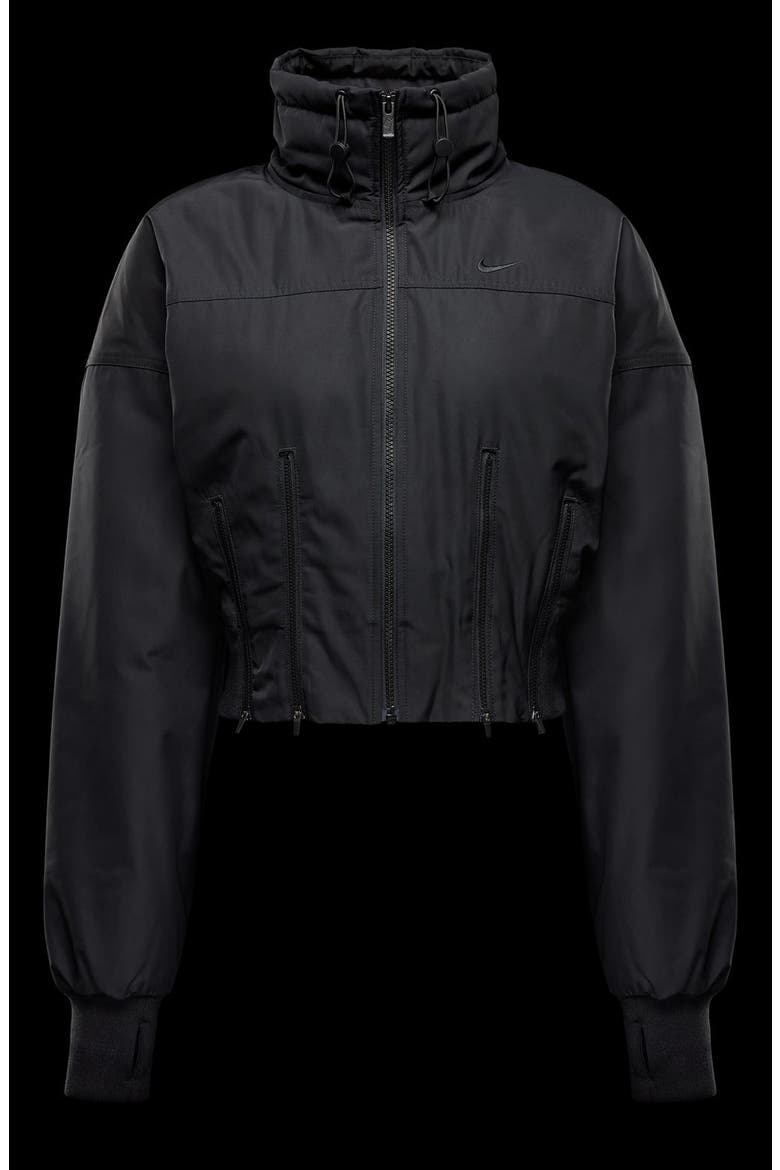 Sportswear Collection Repel Jacket, Alternate, color, BLACK/ WHITE