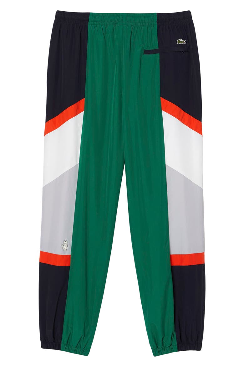 Relaxed Fit Colorblock Joggers, Alternate, color, ROQUETTE/ MULTICO