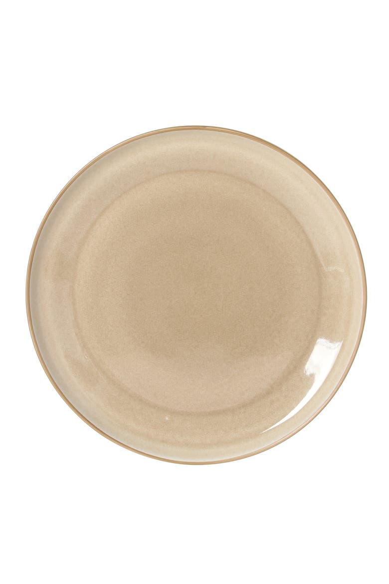 Octavia Place 16-Piece Coupe Reactive Glaze Stoneware Dinnerware Set, Alternate, color, Taupe