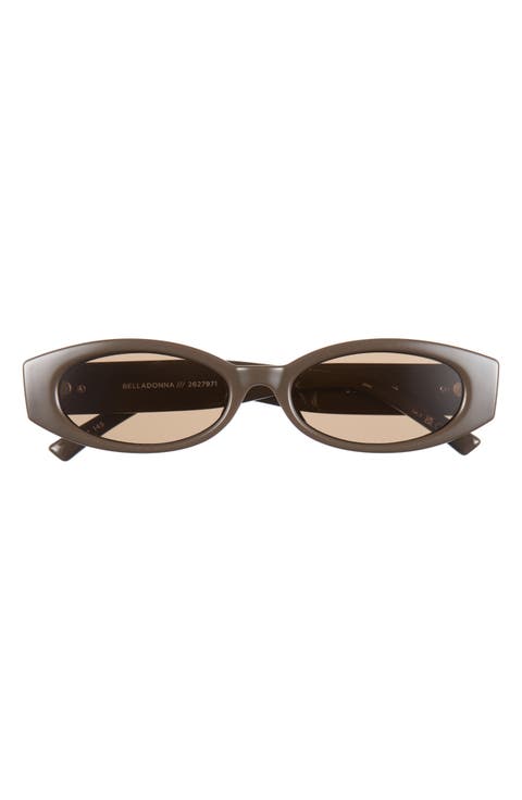 Belladonna Oval Sunglasses