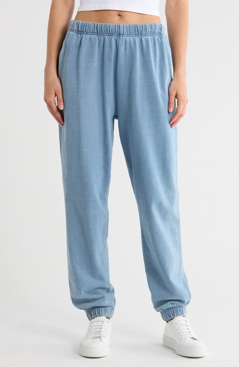 Good American Jeanius Sweatpants, Main, color, 