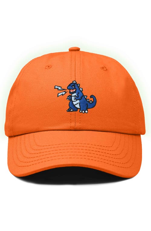 Dalix Big Lizard Cap In Orange