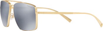 61mm Polarized Navigator Sunglasses
