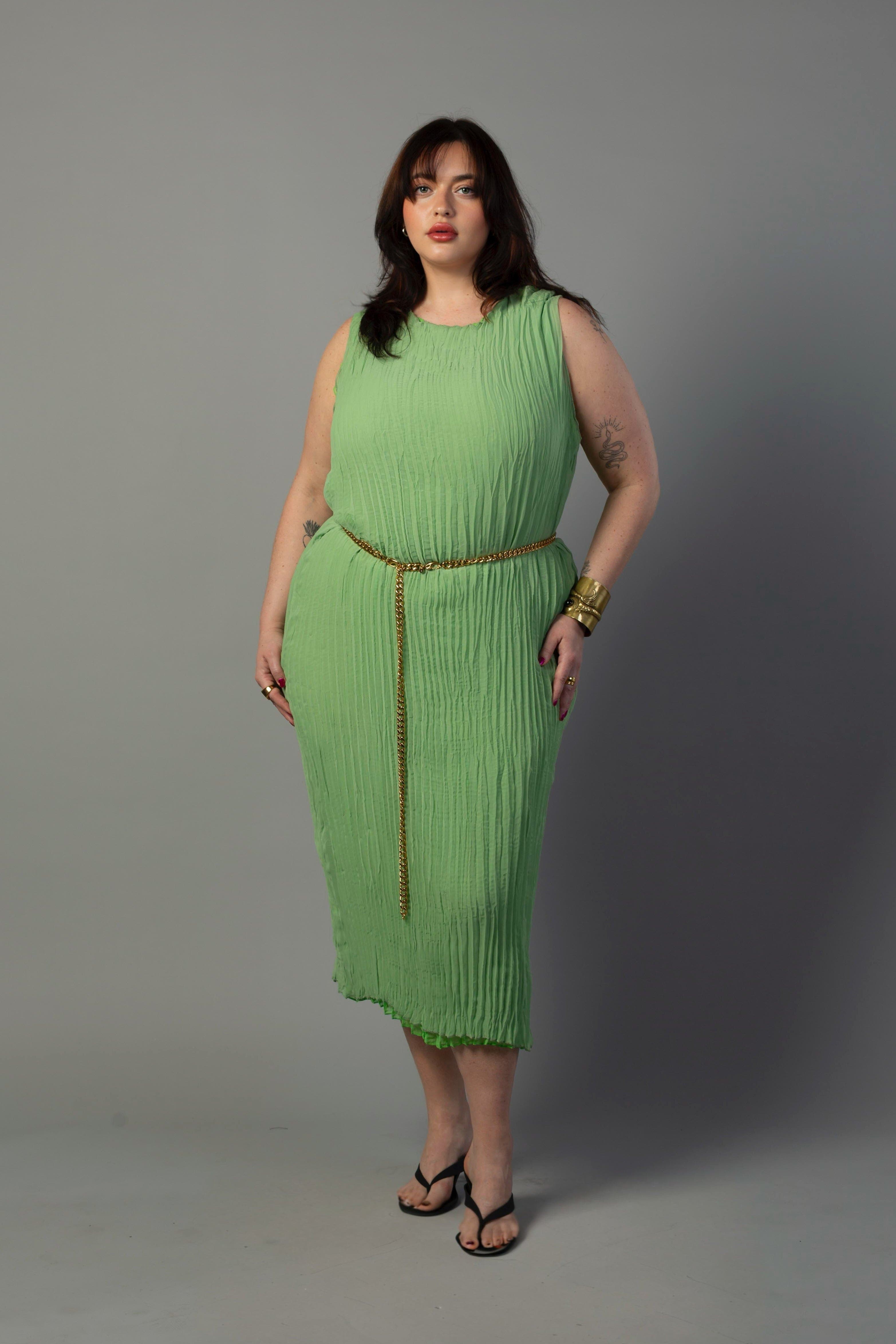 Jaya Pleated Dress - image 4