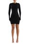 Figure It Out Long Sleeve Body-Con Minidress