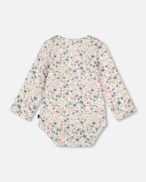 Organic Cotton Long Sleeve Romper (Baby)