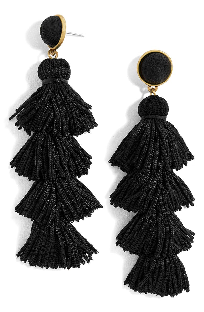 BaubleBar Taylor Tassel Drop Earrings, Main, color, 
