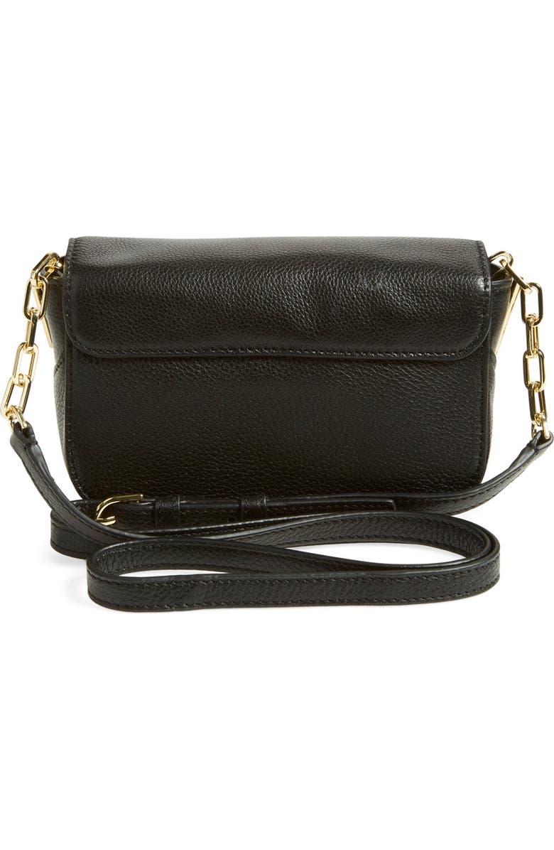 Tory Burch Mini Leather Crossbody Bag, Alternate, color,
