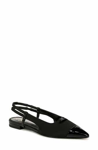Sam Edelman Cecilia Slingback Pointed Cap Toe Flat