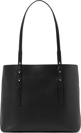 do it all fine grain leather tote