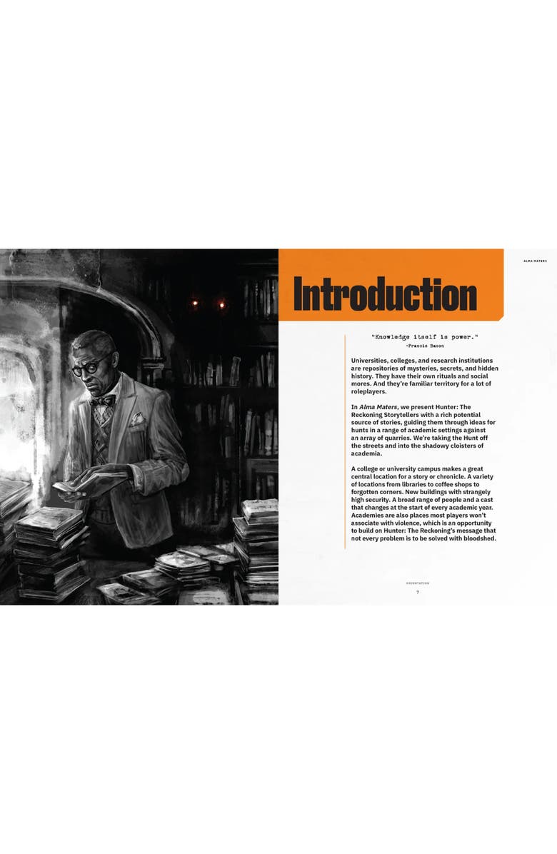 Renegade Game Studios Hunter, The Reckoning 5th Edition Roleplaying Game, Alternate, color, Multicolored