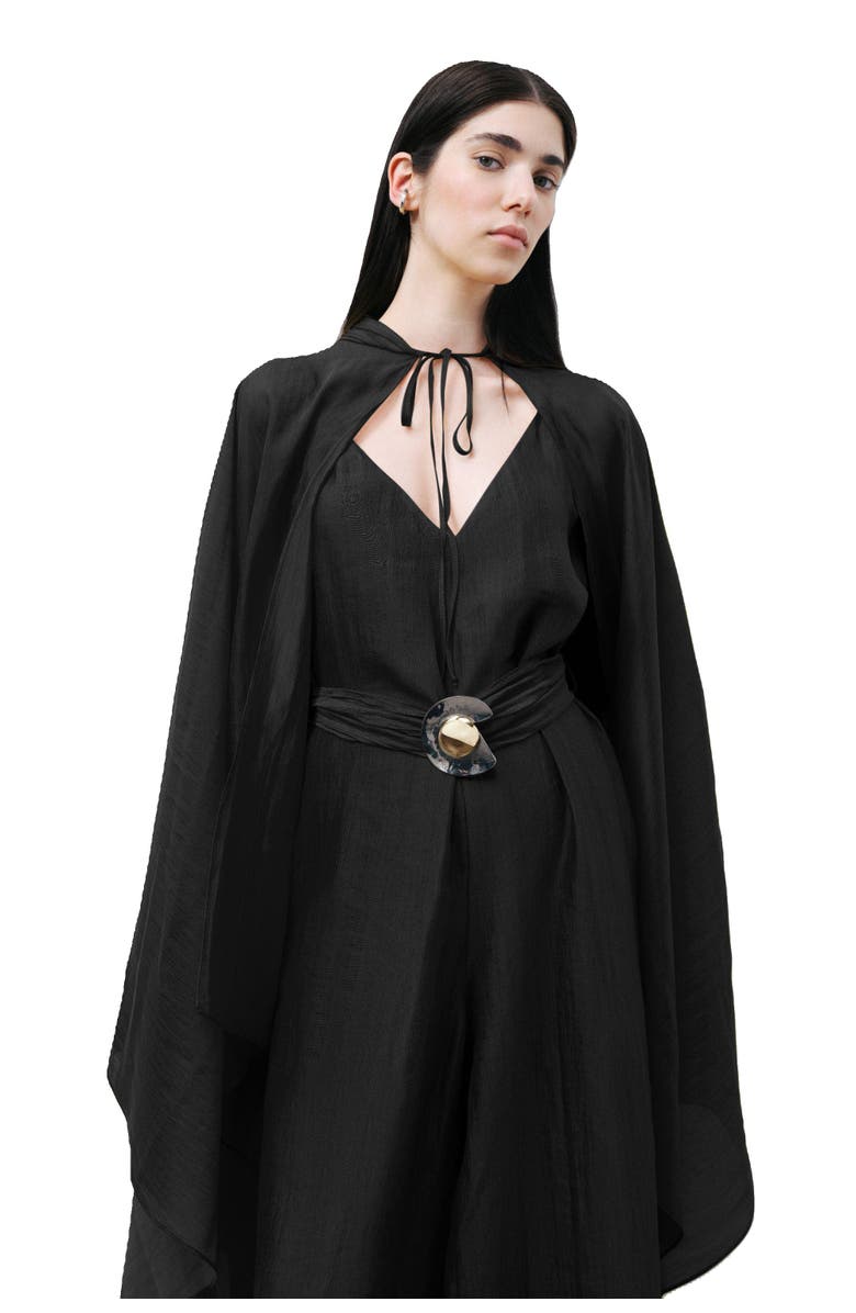 Nocturne Asymmetric Cape, Alternate, color,