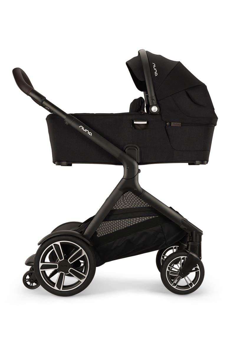 DEMI Series Bassinet Stand, Alternate, color, CAVIAR/ CHOCOLATE