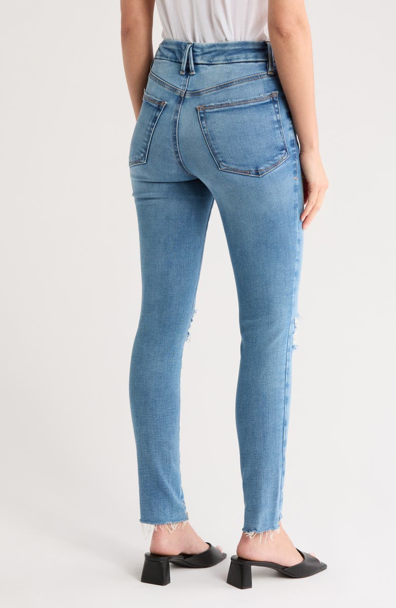 Good American Good Legs Baby Step Skinny Jeans, Alternate, color, 