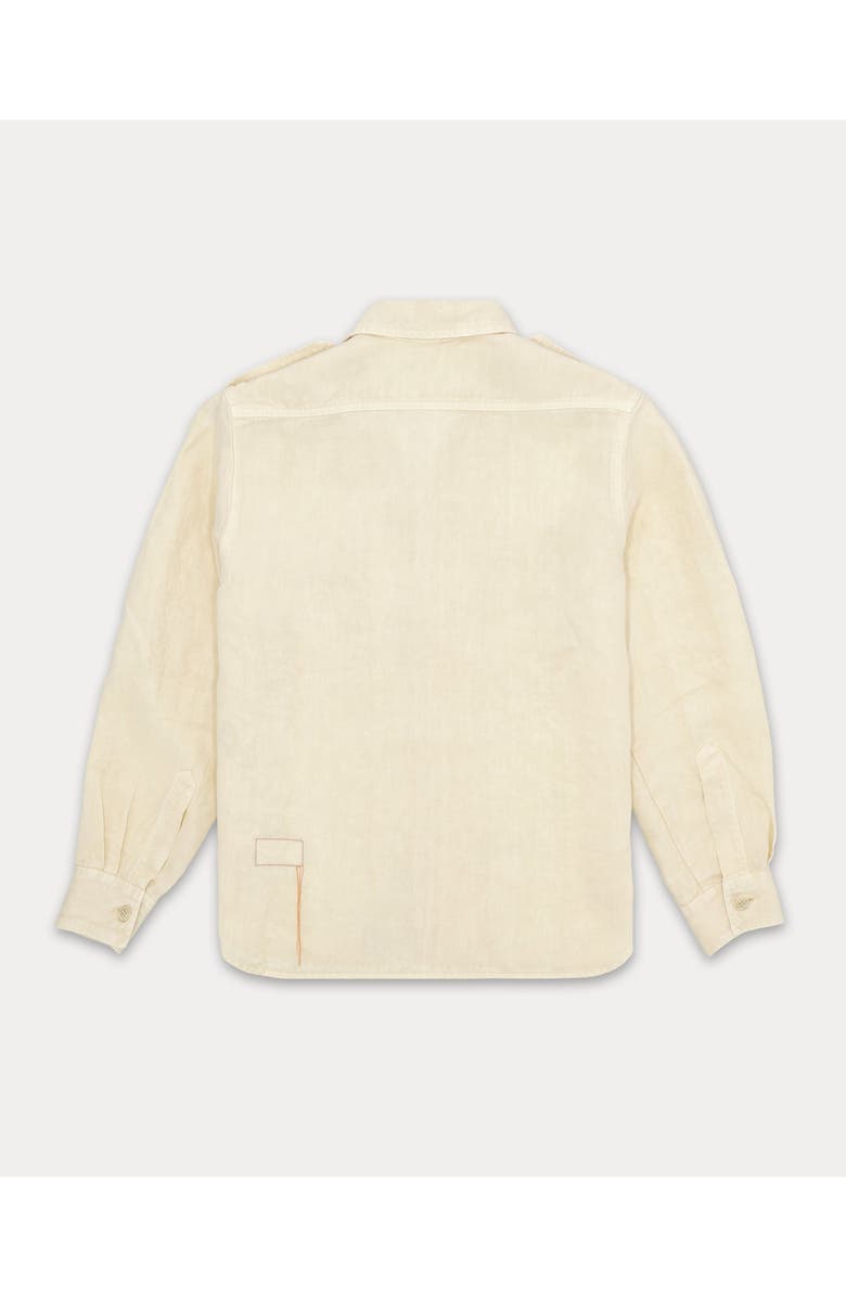 Fortela Bonnie Safari Linen Shirt, Alternate, color, White