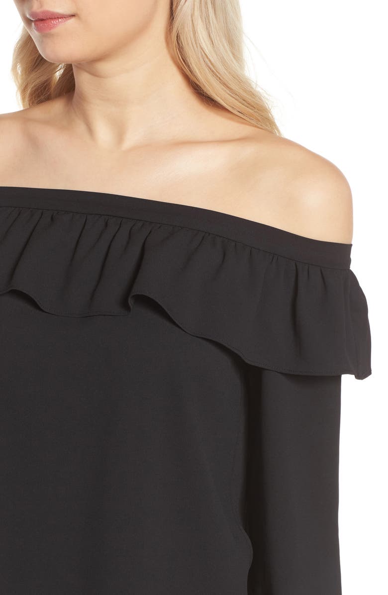 cooper & ella Leticia Off the Shoulder Blouse, Alternate, color,