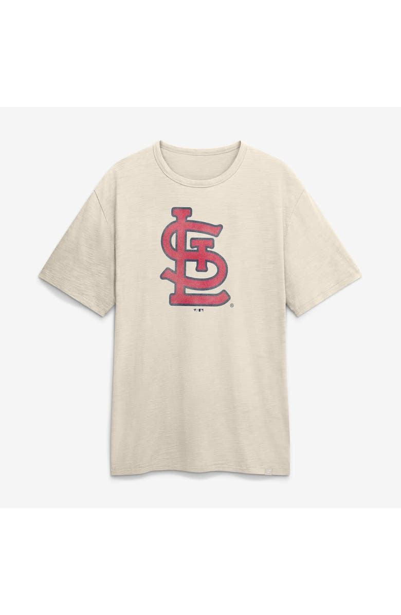 FANATICS Men's Fanatics Cream St. Louis Cardinals Stadium Slub T-Shirt, Main, color, Cream