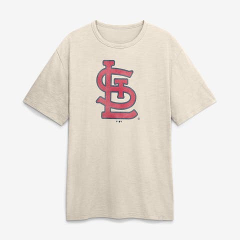 Men's Fanatics Cream St. Louis Cardinals Stadium Slub T-Shirt