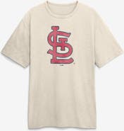 FANATICS Men's Fanatics Cream St. Louis Cardinals Stadium Slub T-Shirt