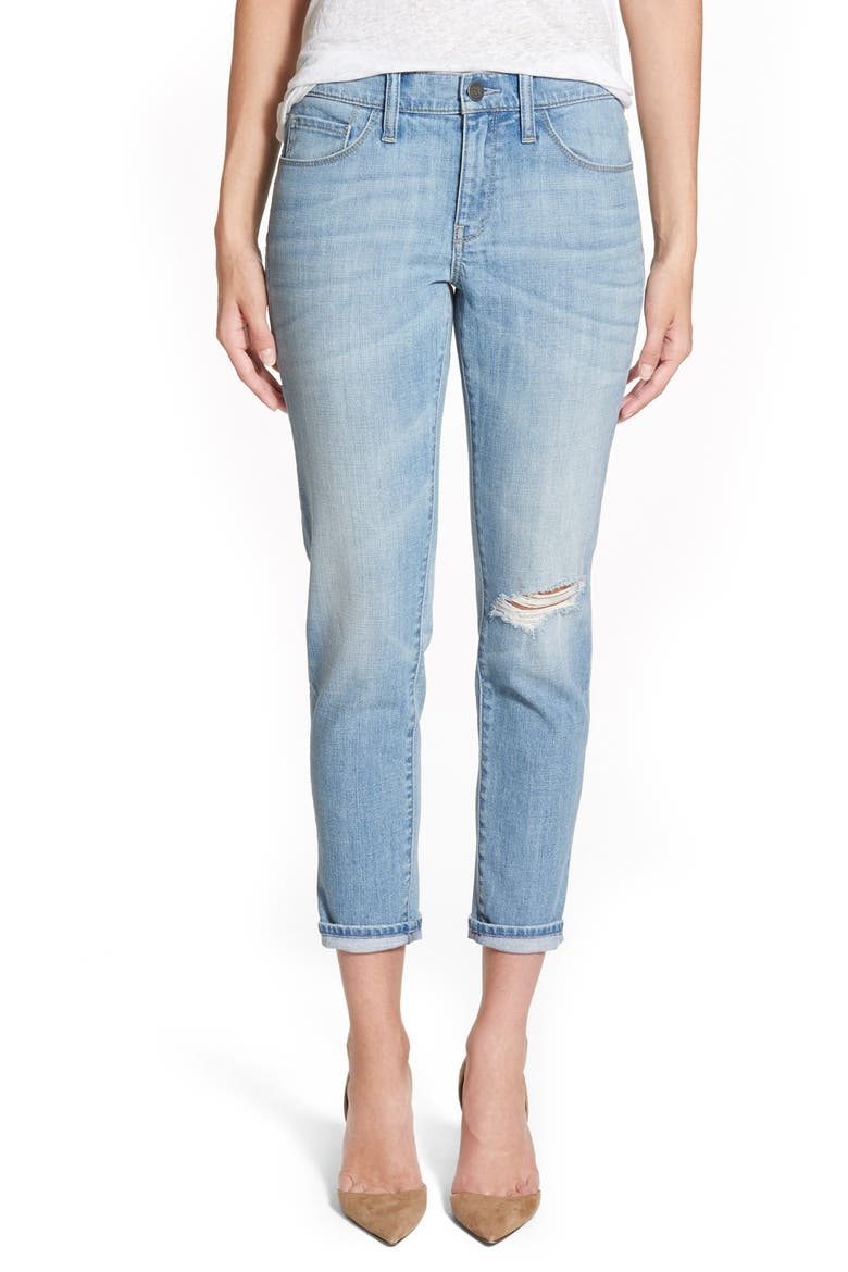 Treasure&Bond Ankle Boyfriend Skinny Jeans, Main, color, BLUEJAY EXTRA LIGHT VINTAGE