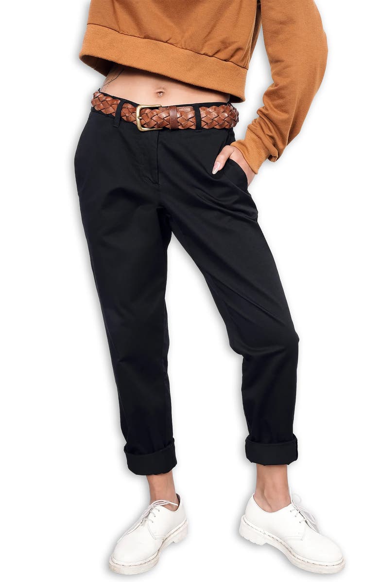 WILDFANG The Essential Trouser, Main, color, Black