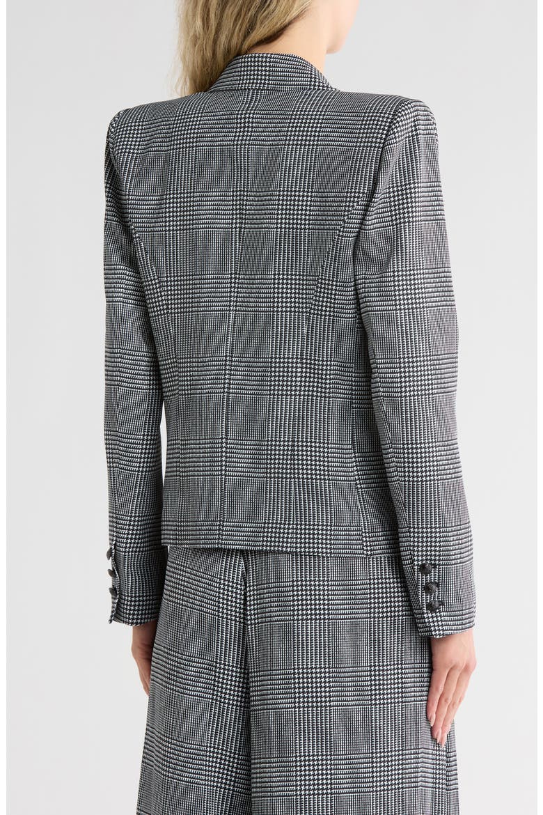 Atmore Houndstooth Double Breasted Blazer, Alternate, color, WHITE/ BLACK GLEN PLAID