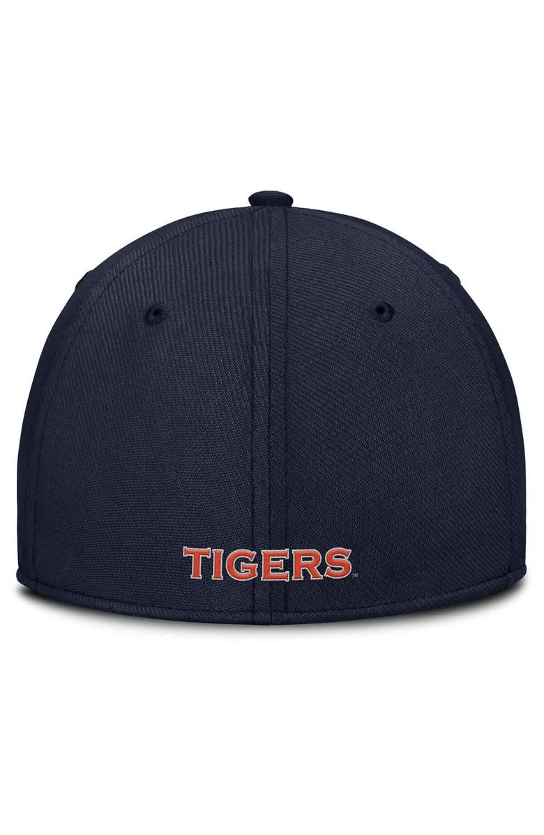 Nike Men's Nike Navy Auburn Tigers 2025 On-Field Rise Dri-FIT Flex Hat, Alternate, color,