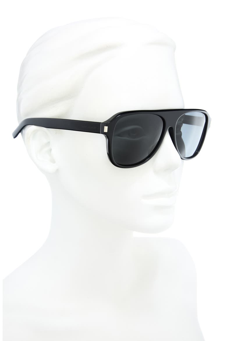SL 970 Aviator Sunglasses, Alternate, color, BLACK