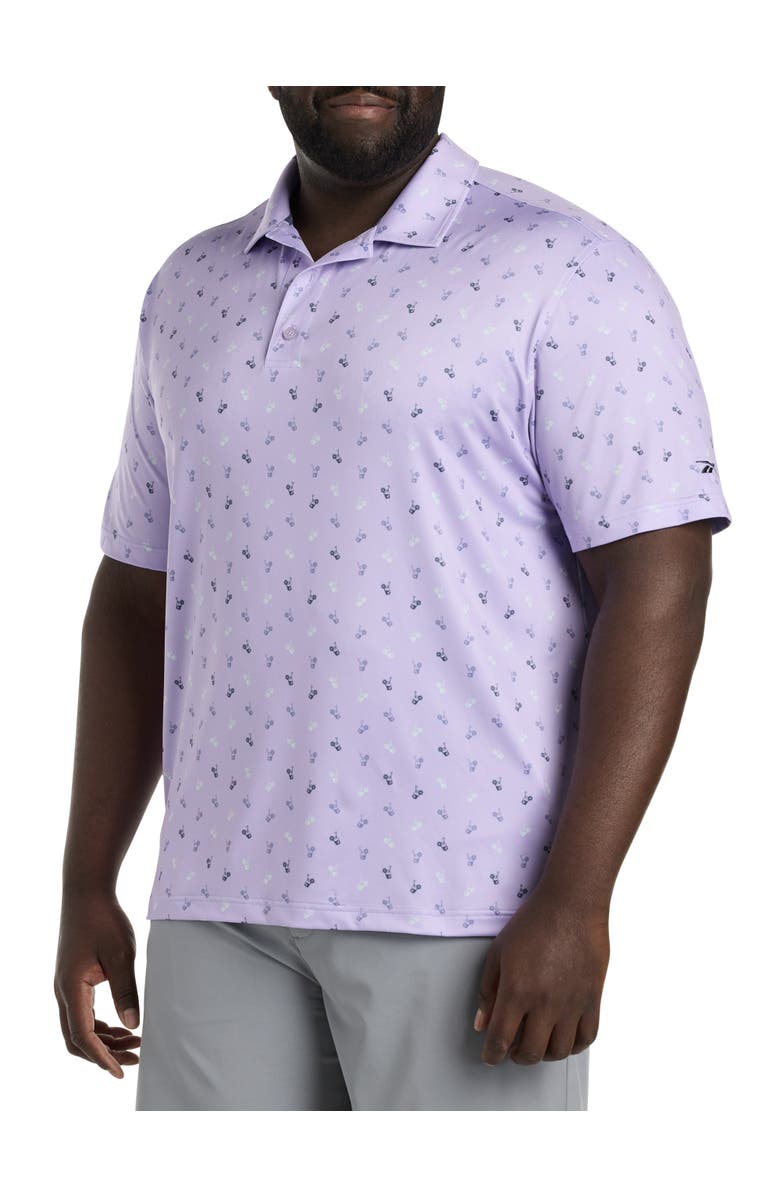 Reebok Beverage Performance Polo Shirt, Main, color,