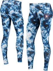 FOCO Women's FOCO Navy Houston Astros Tie-Dye Leggings