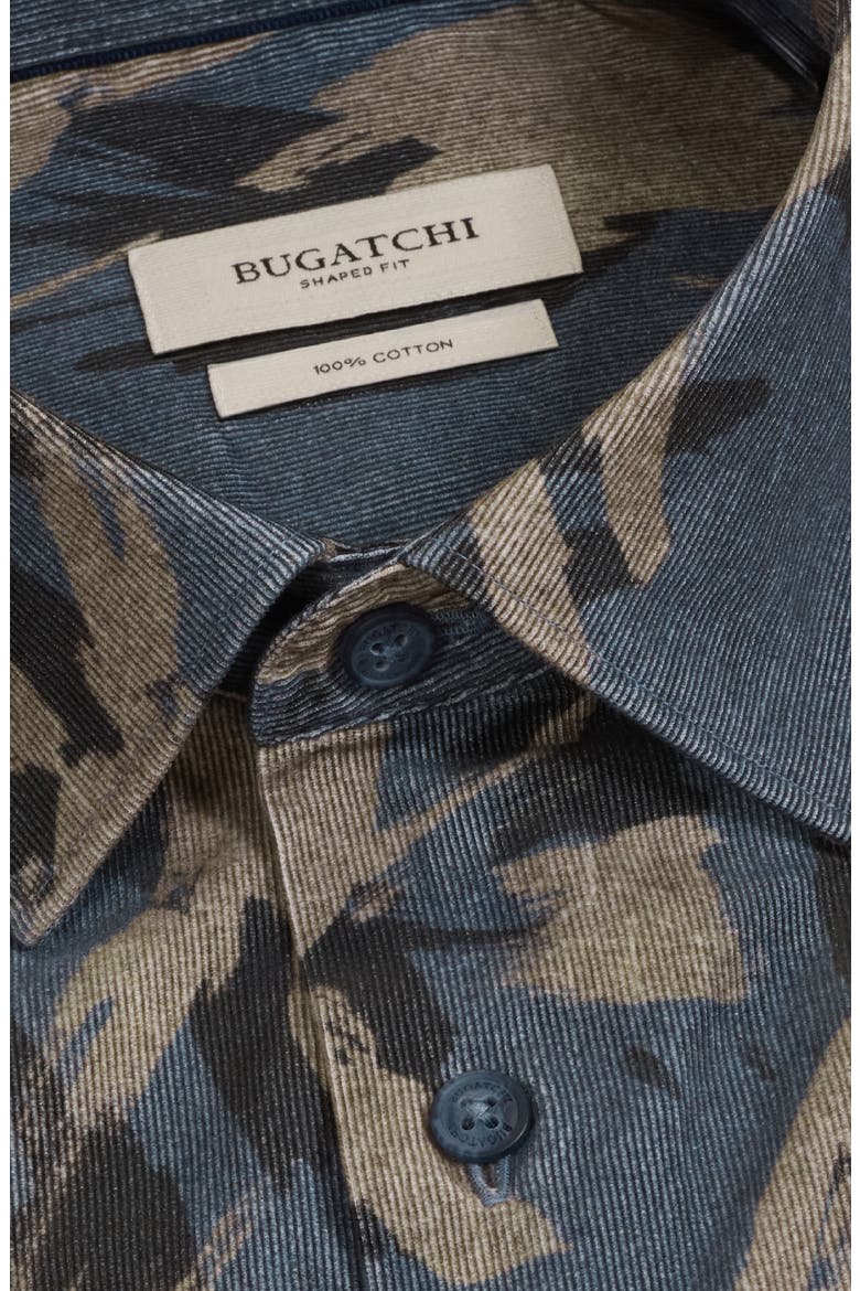 Julian Shaped Long Sleeve Button-Up Shirt, Alternate, color, NAVY
