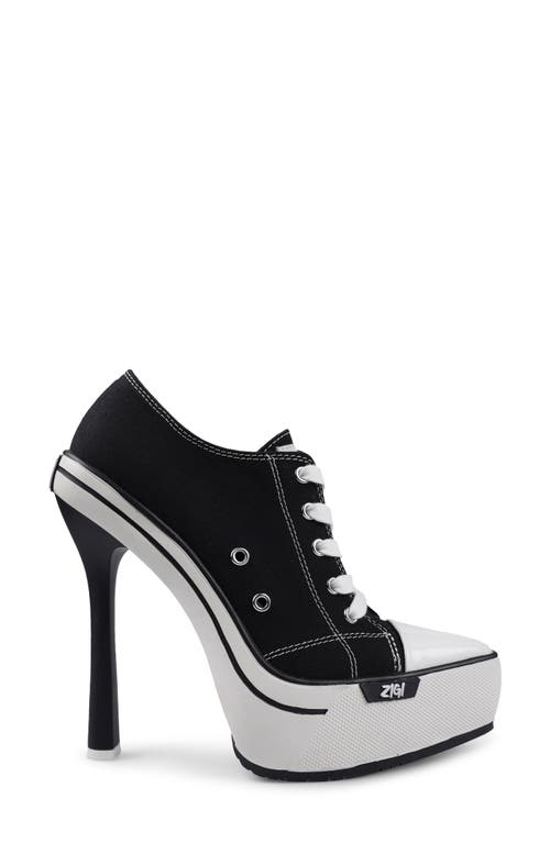 Zigi Hally Pointed Toe Platform Pump