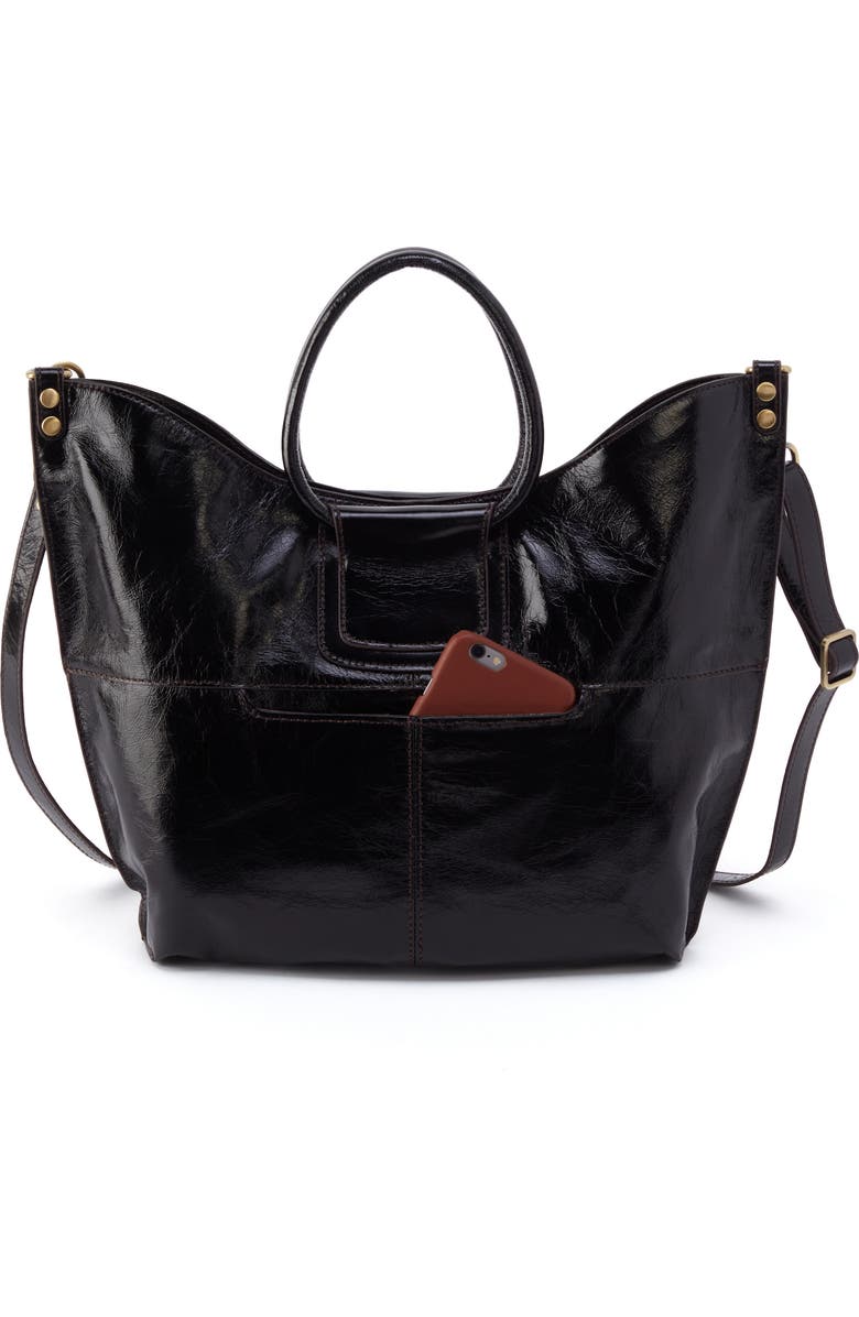 HOBO Sheila Crinkle Leather Tote, Alternate, color,