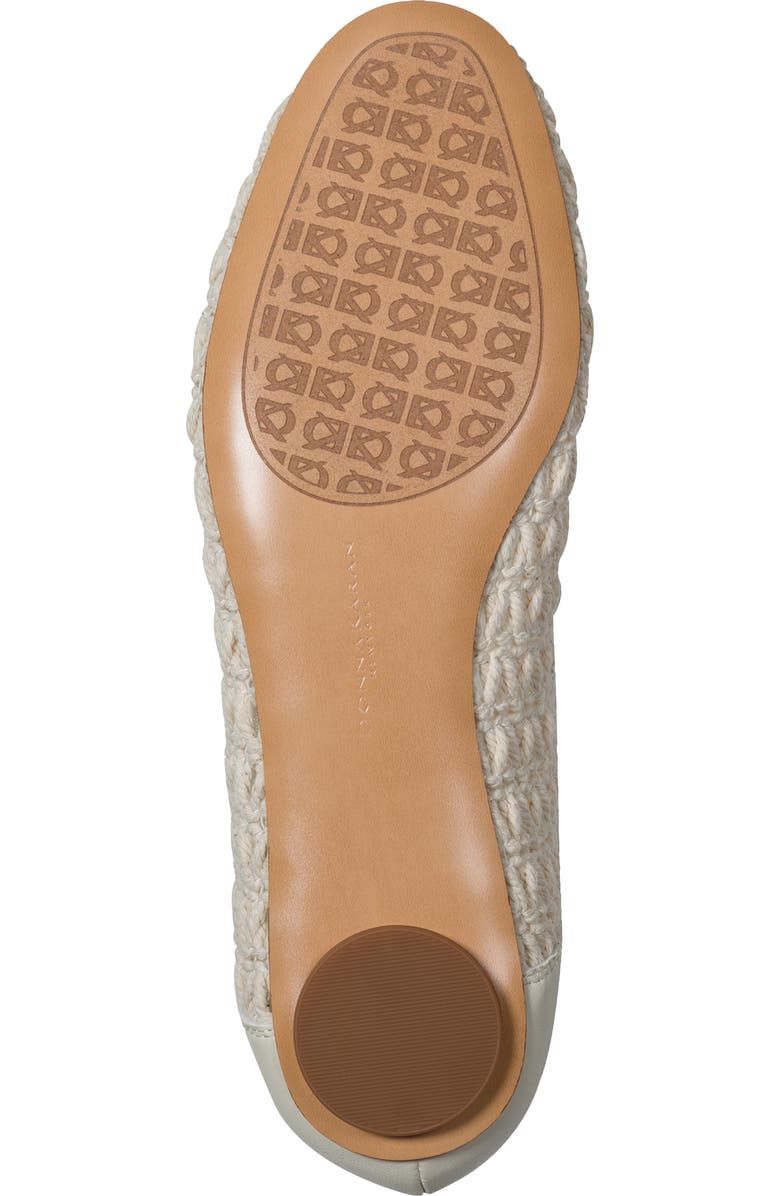 DKNY Avery Ballet Flat, Alternate, color, Ivory