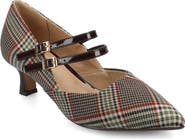 Journee Collection Carnation Kitten Heel Mary Jane Pump - Wide Width Available