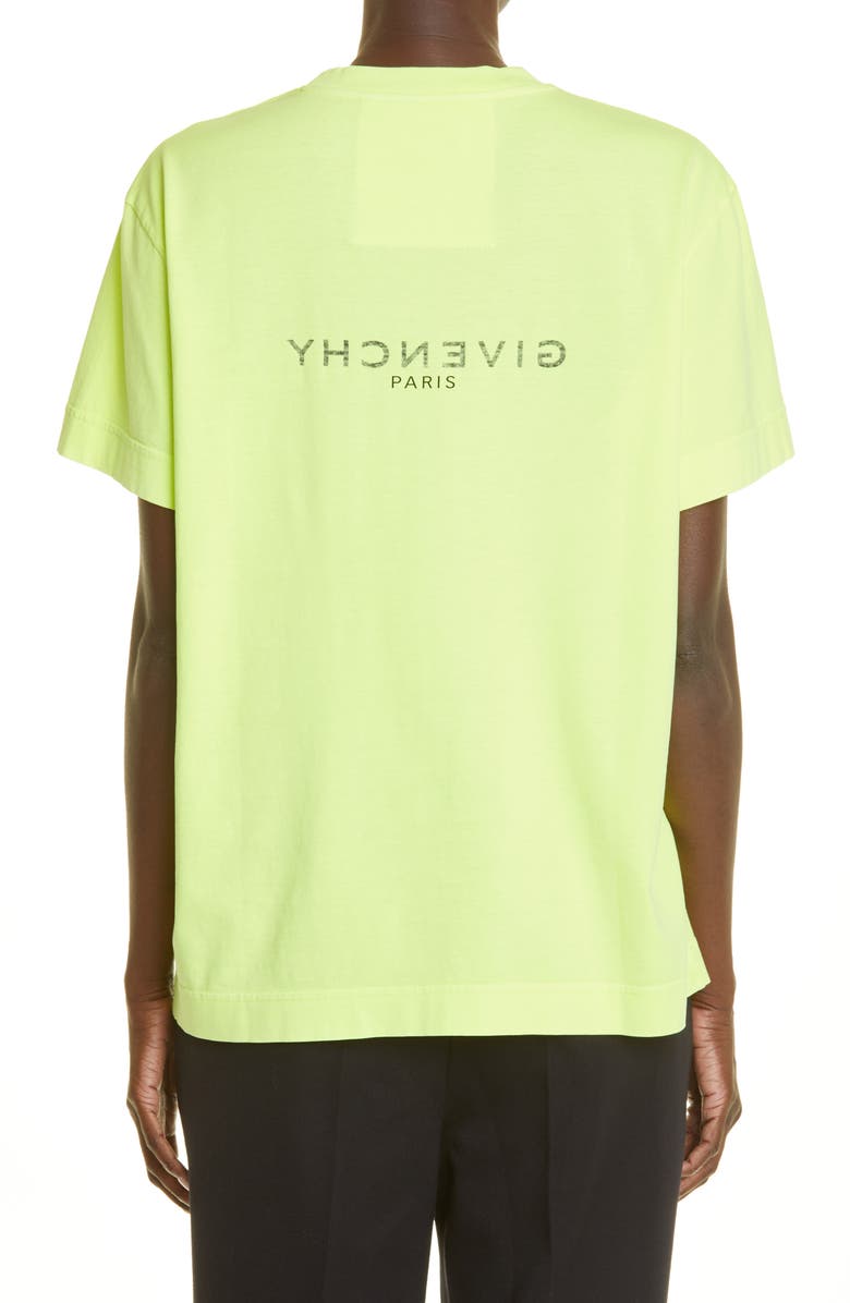 Givenchy Reverse Logo Graphic Tee, Alternate, color, 