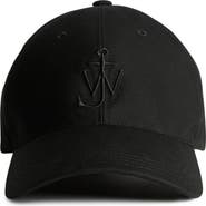 JW Anderson Embroidered Anchor Logo Baseball Cap