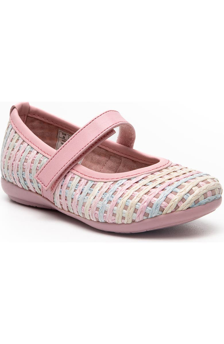 CHILDRENCHIC Kids' Iris Rainbow Mary Jane Flat, Main, color, Rainbow