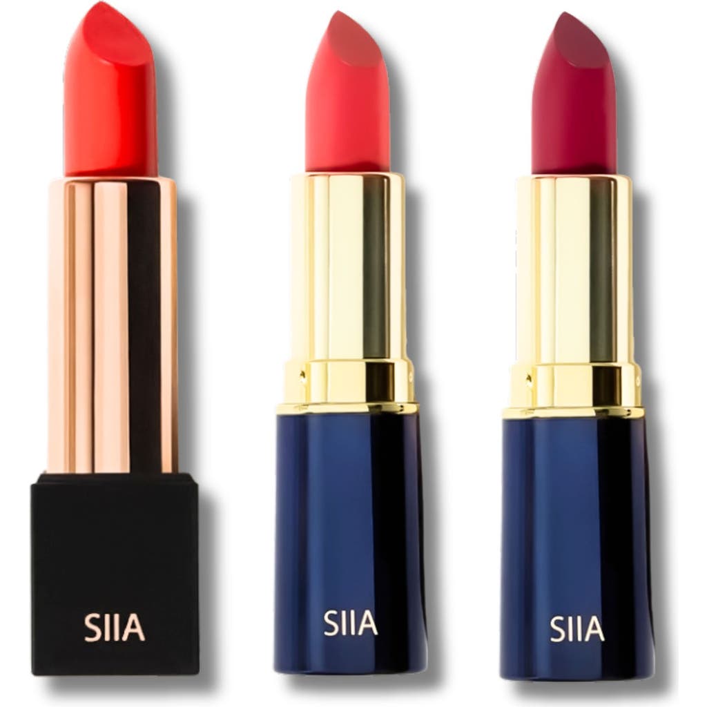 Siia Cosmetics 3-pc. Muse Lip Trio Set In Pink
