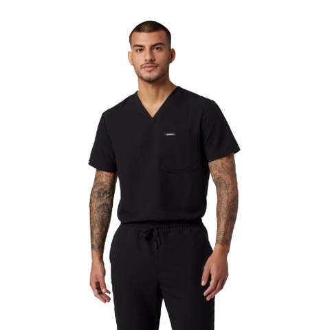 Holmes Men's 1-Pocket Classic V-Neck Scrub Top