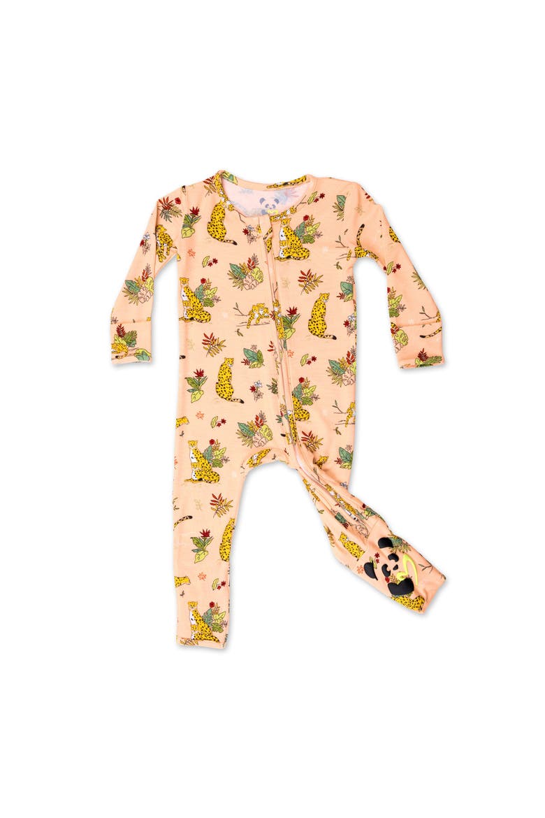 Baby Pounce In Paradise Cheetah Convertible Footie, Main, color, Pounce In Paradise Cheetah