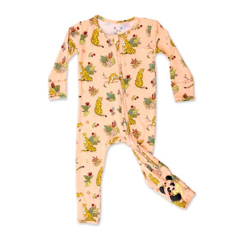 Baby Pounce In Paradise Cheetah Convertible Footie