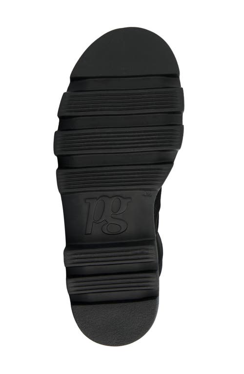 Paul Green Crosby Lug Sole Bootie In Black