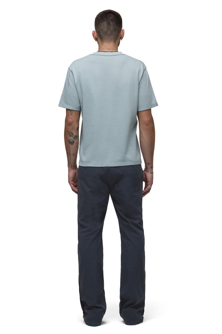 Walker Cotton & Nylon Pants, Alternate, color, BLACK