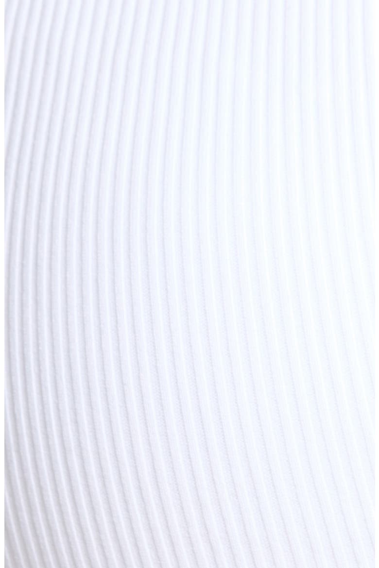 Amy Racerback Bikini Top, Alternate, color, WHITE