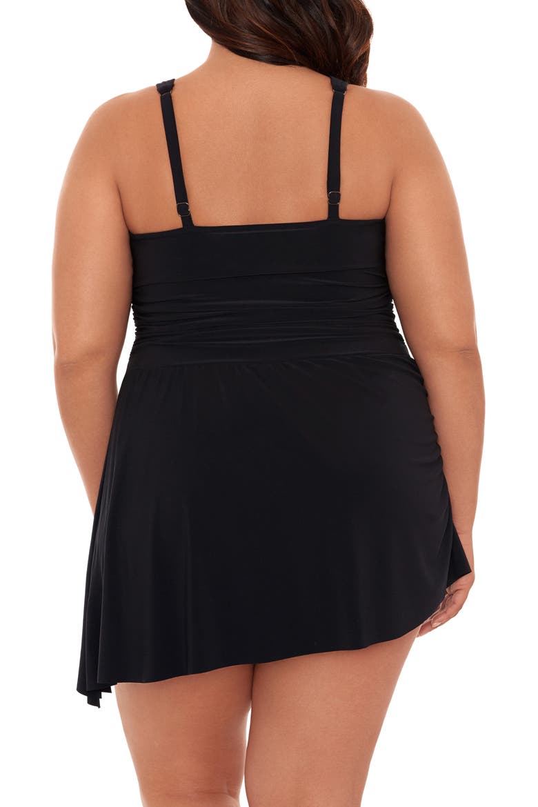 Celine One-Piece Swimsuit, Alternate, color, BLACK