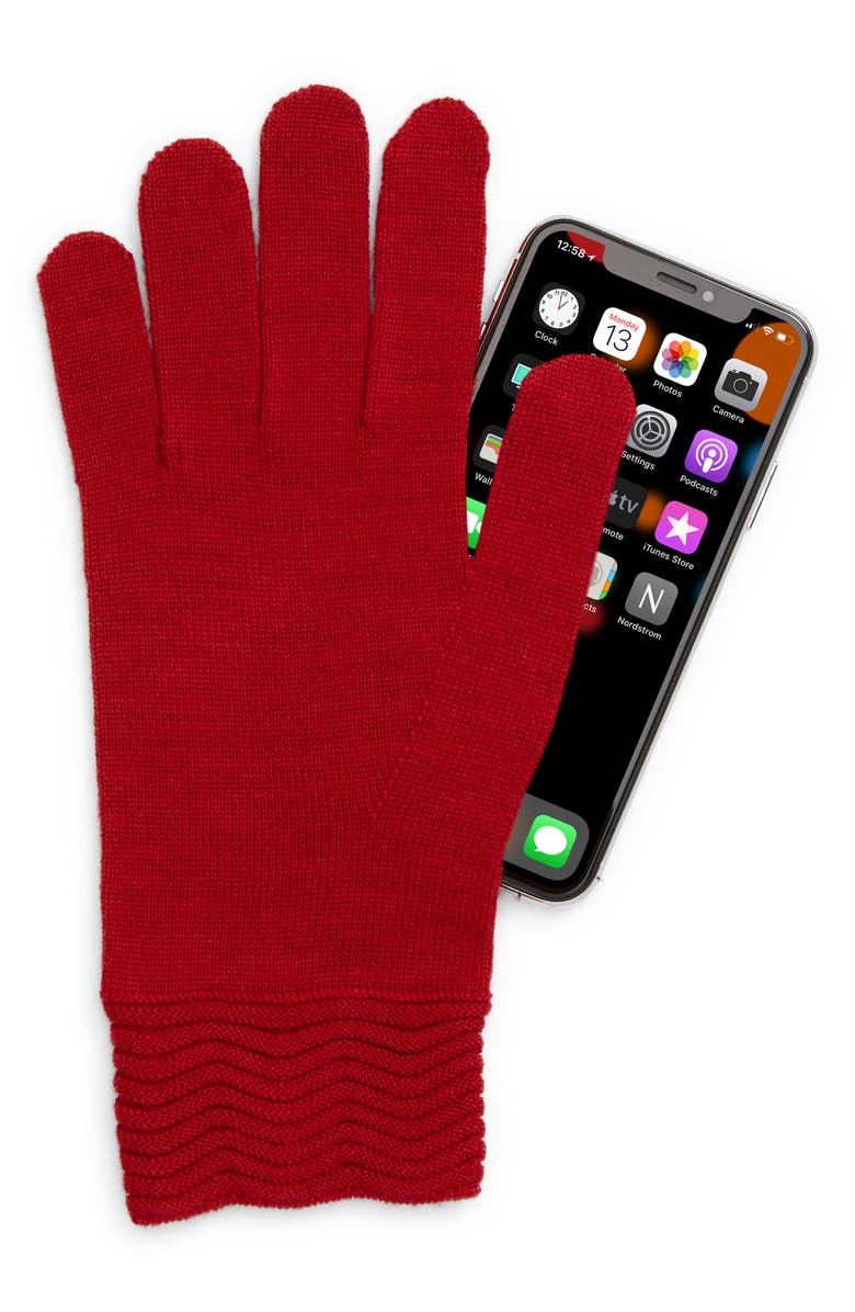 Seymoure Tech Gallery Wool Gloves, Alternate, color, 