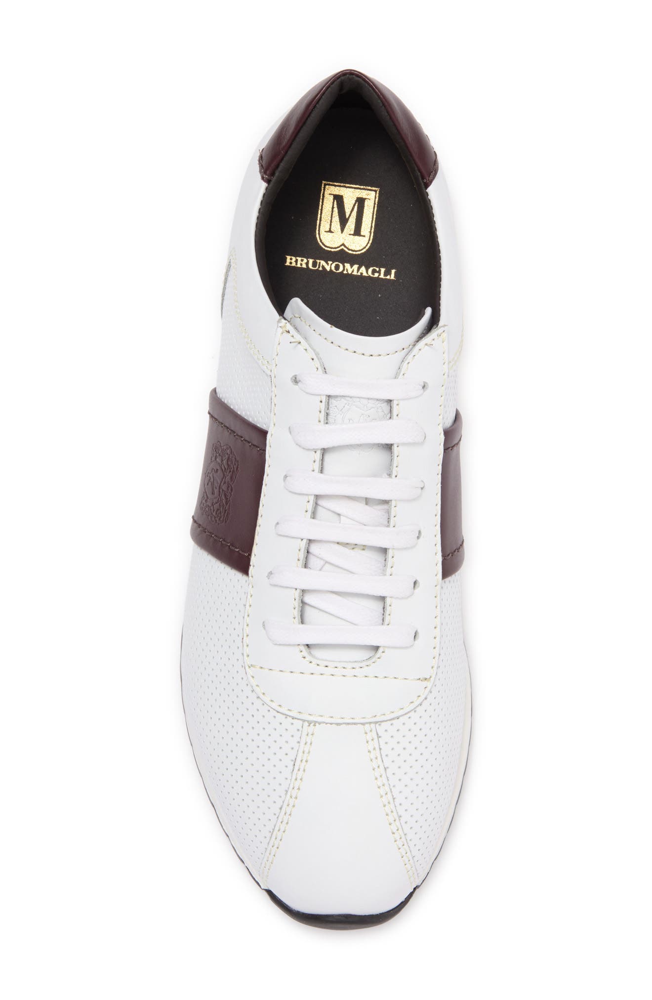 Bruno Magli Evo Perforated Sneaker, Alternate, color, 